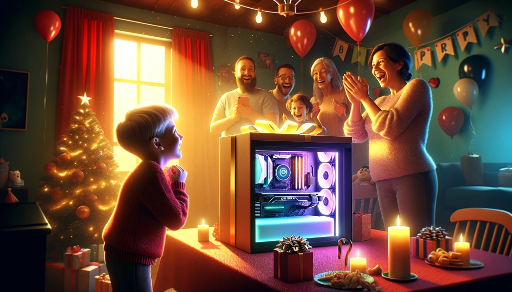 The Ultimate Birthday Surprise: Gifting a young boy his first custom gaming PC