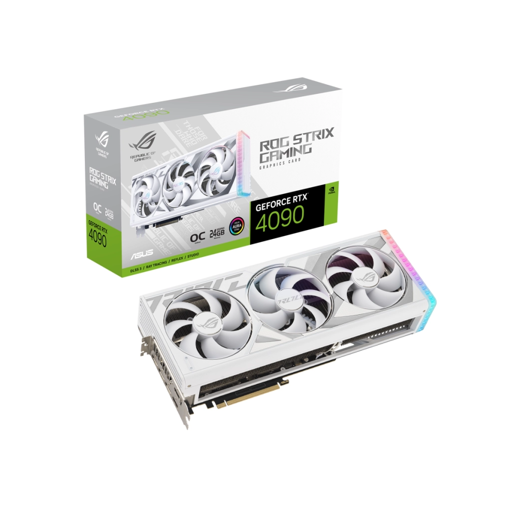 Asus Nvidia GeForce 4090 ROG STRIX Overclocked White