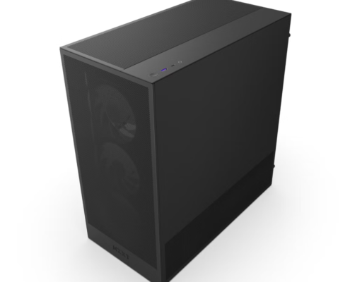 Onyx 5 Black Custom Gaming PC Top Rear Side