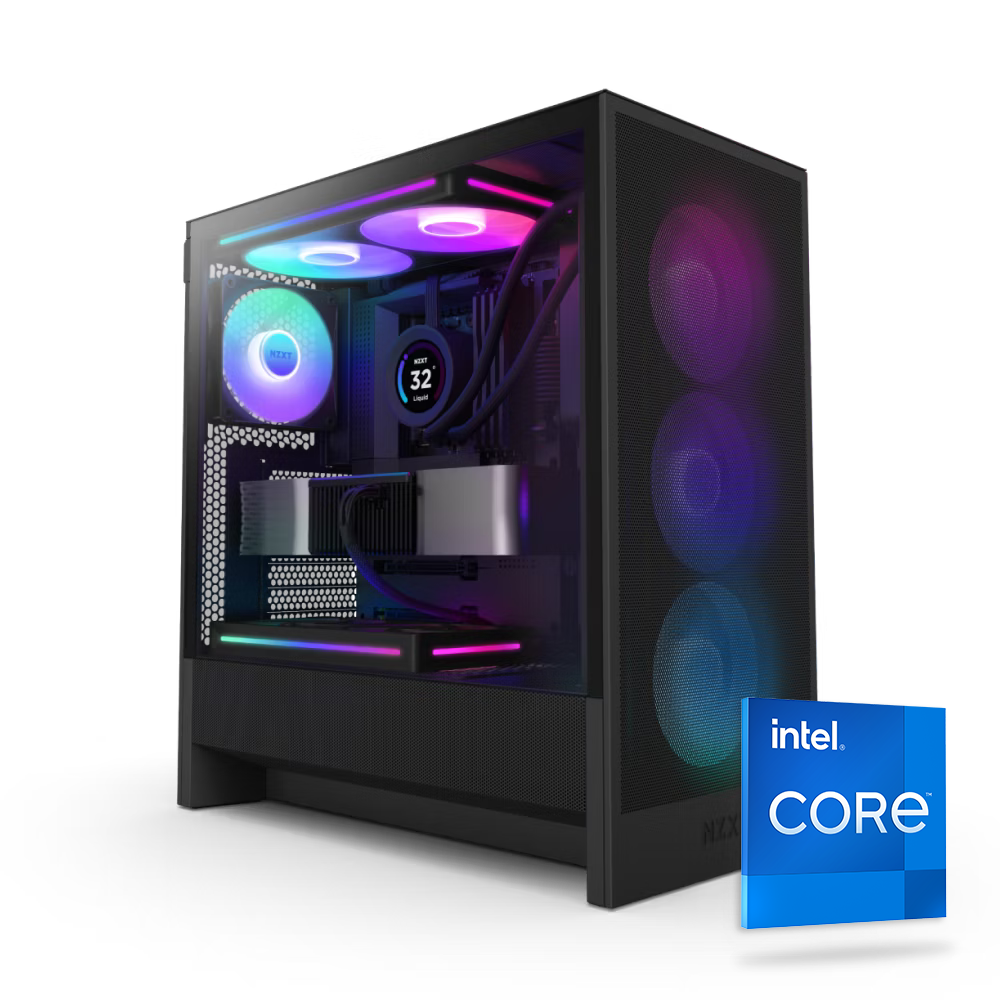 Orion X Black Custom Gaming PC Featured Intel